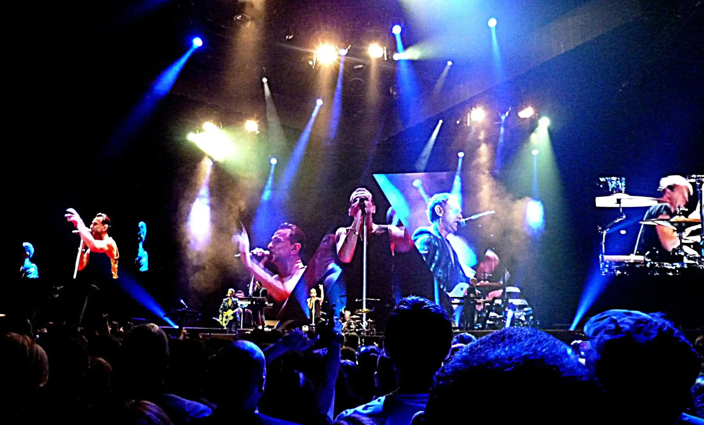 Depeche Mode in concert at the Hydro in Glasgow on November 11th 2013